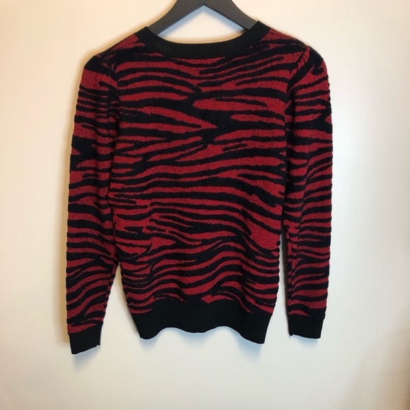 NWT Philosophy Tiger Pattern Sweater - Picture 2 of 7